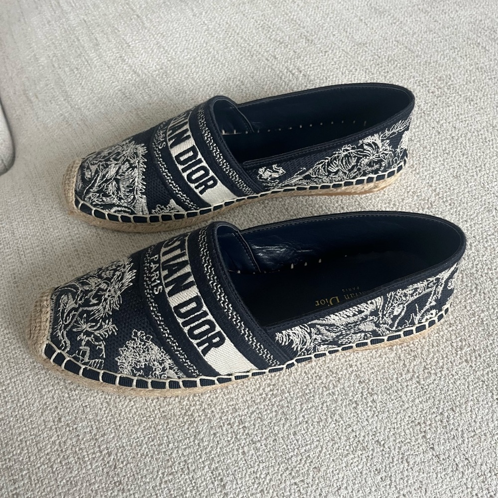 Christian Dior Granville Espadrilles | Size 39 / US8 - Picture 2 of 9